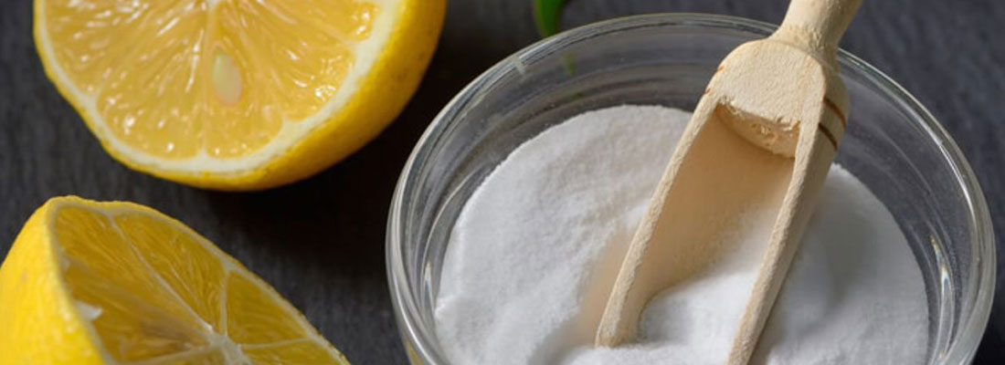 محلول سفید کننده دندان لیمو و جوش شیرین